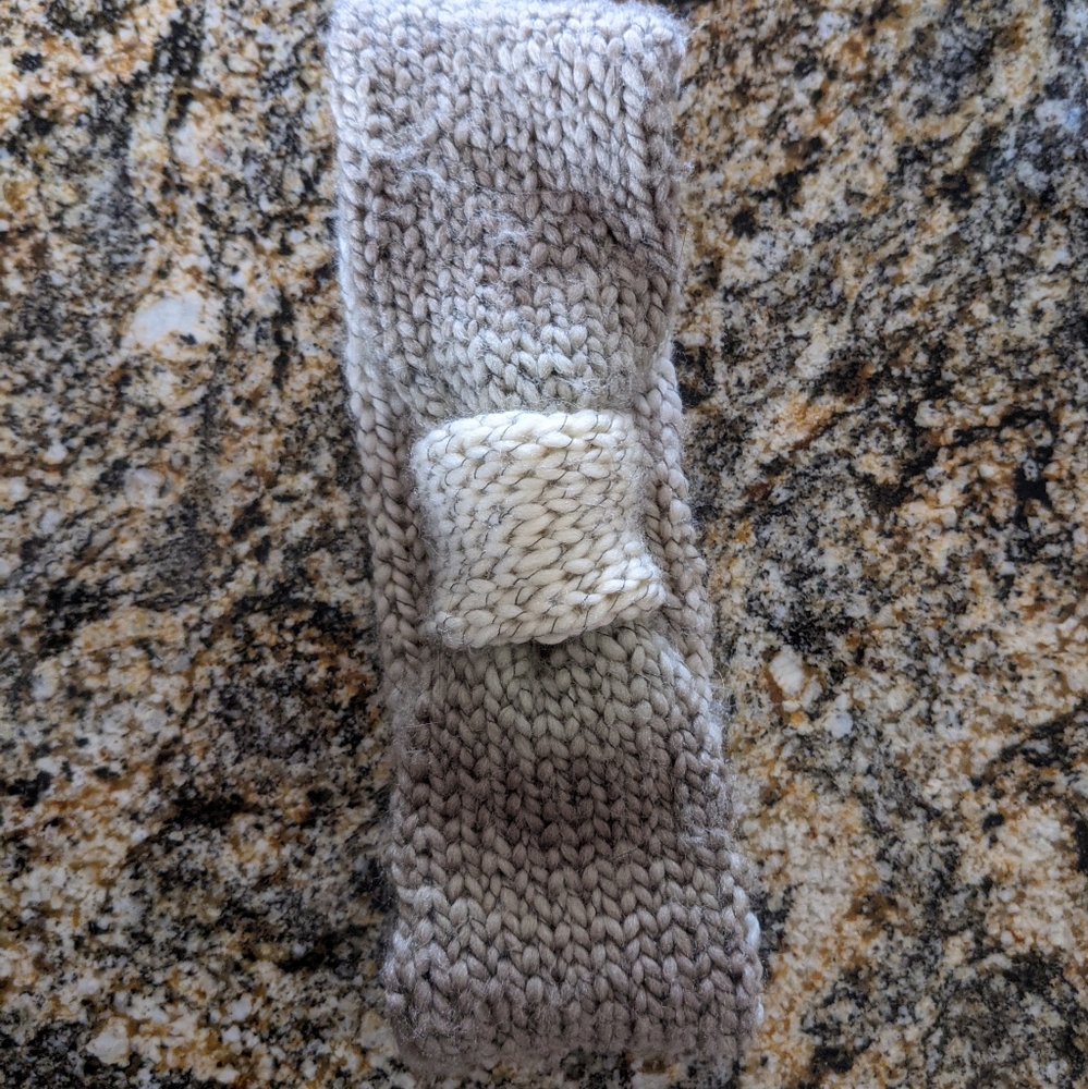 Double knit headband